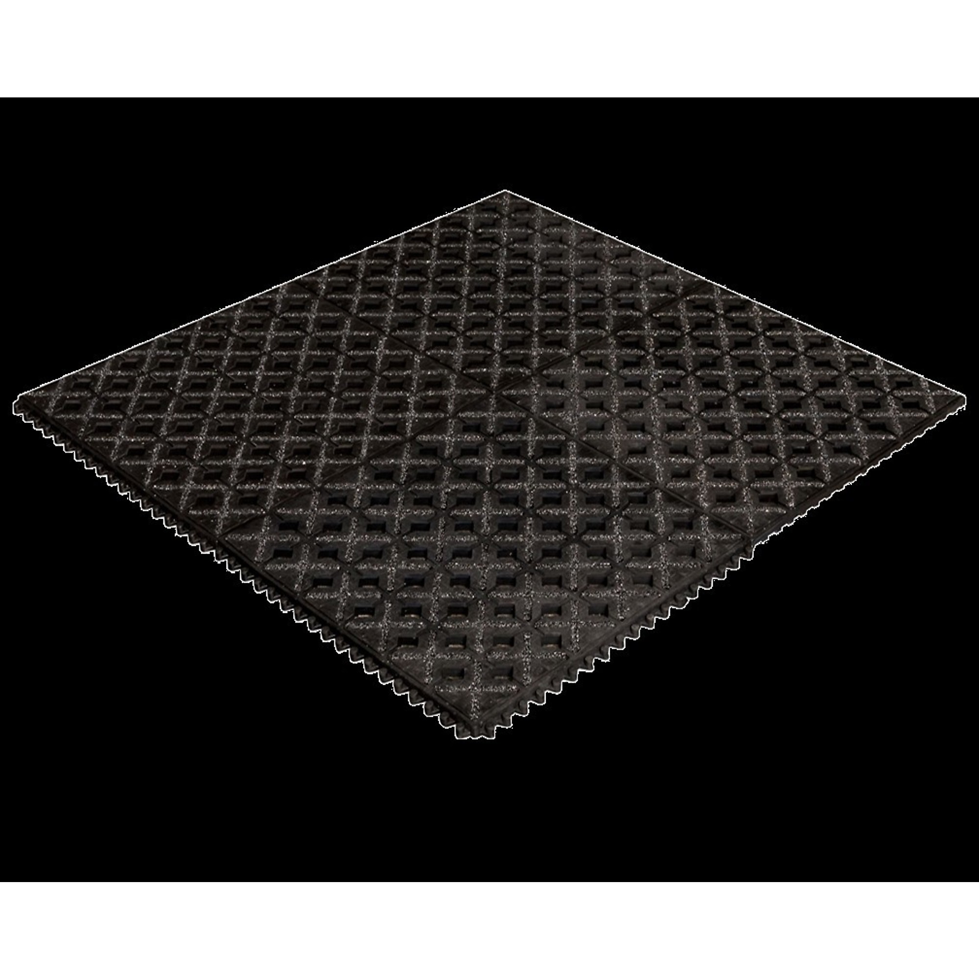 Crown Matting Technologies, Ergo X Grit-Safe Large Drain 39in.x114in., Width 36 in, Length 108 in, Thickness 3/4 in, Model# XT 0039RG